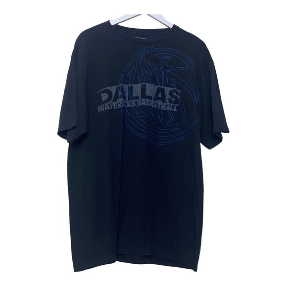 Vintage The Go-To Tee Dallas Maverick's Basket Ball Adidas. Black Sz XL - Picture 1 of 8